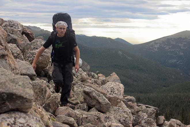 Traversing a boulderfield None