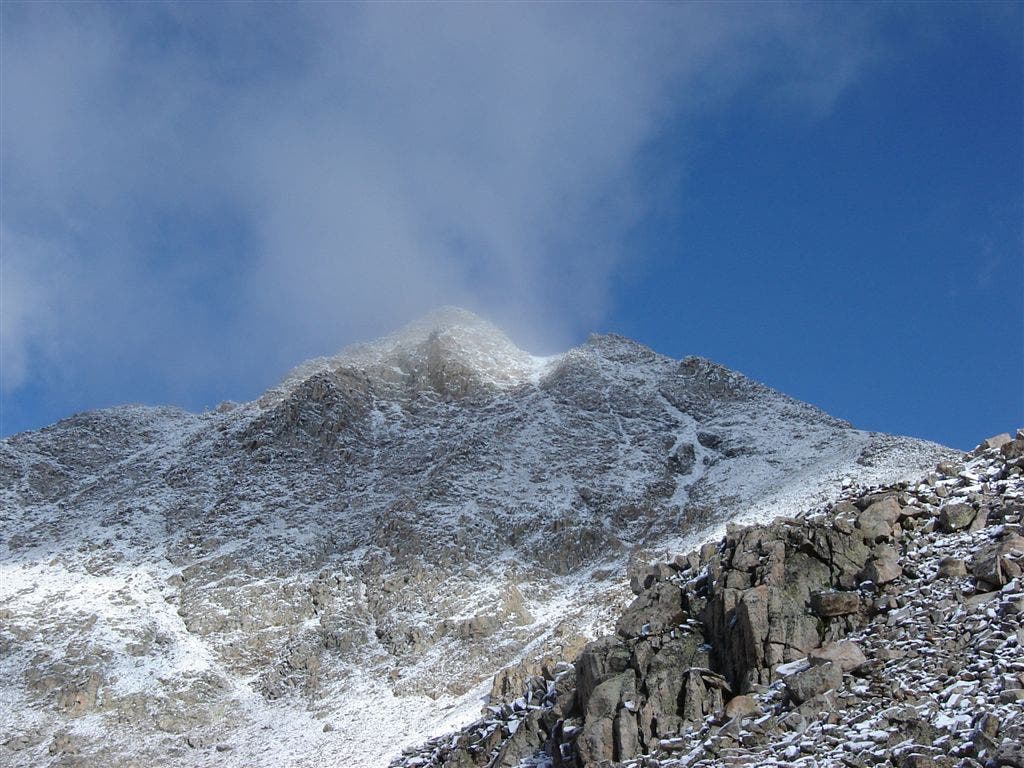Un-named peak to the northwest of Bear Lake None