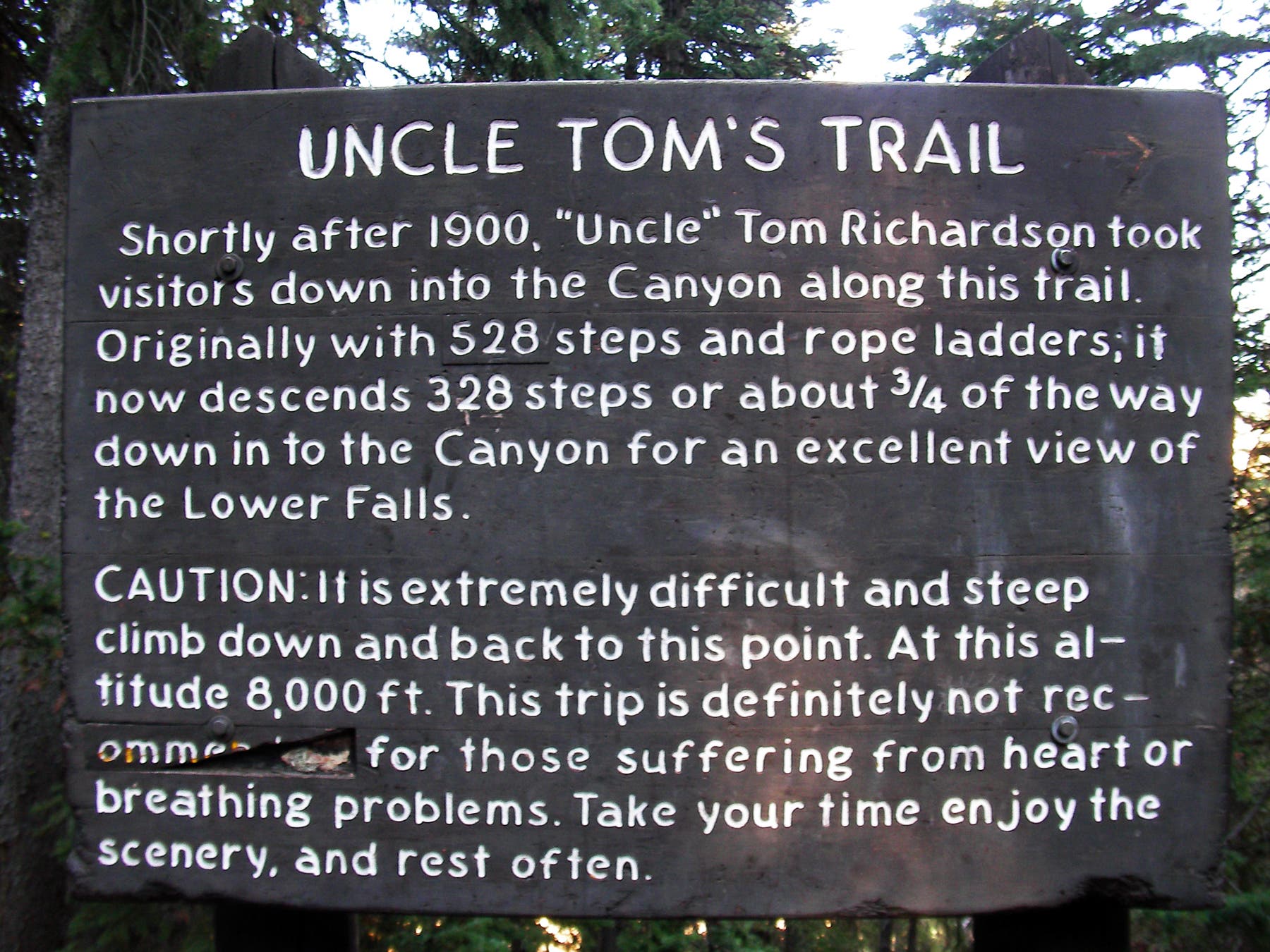 Uncle Tom's Trail None