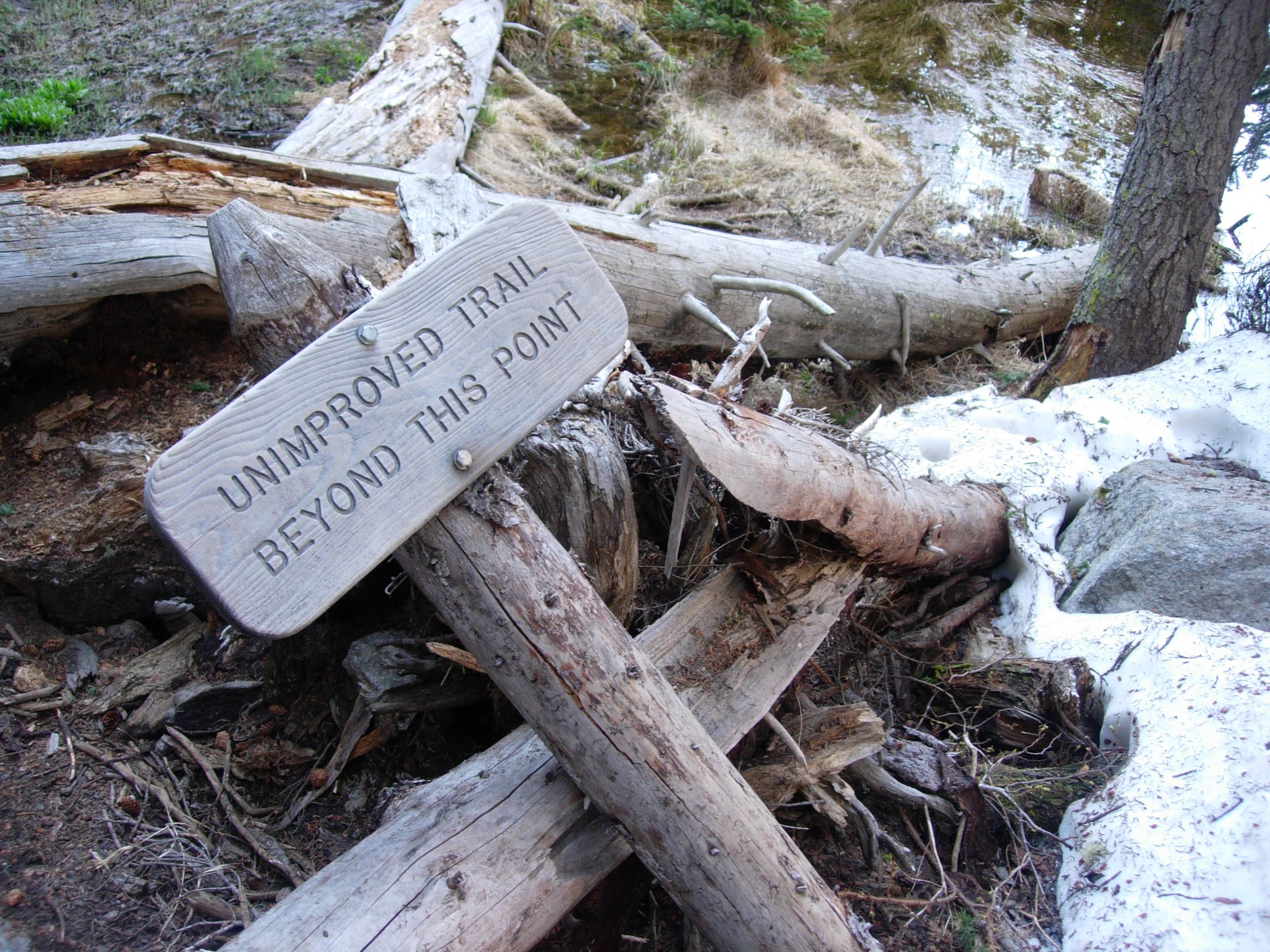 Unimproved Trail None