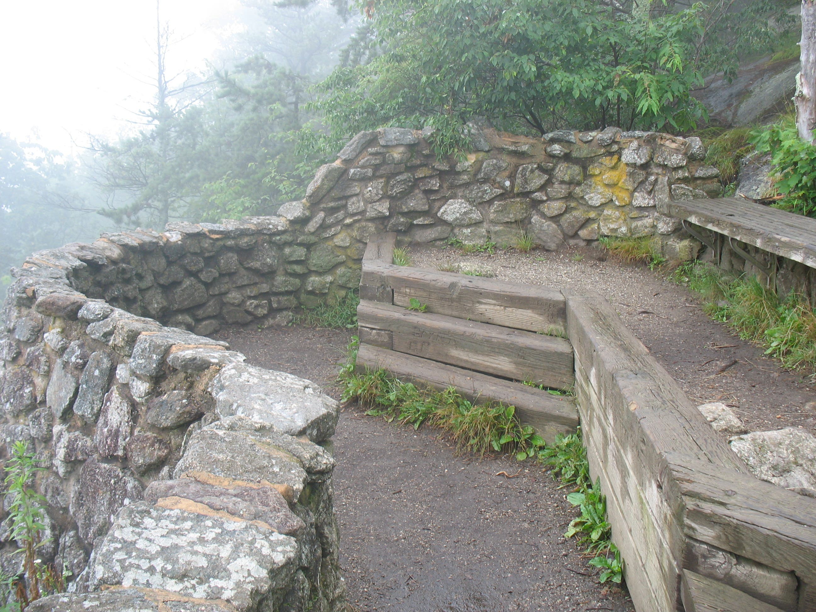Upper Falls Viewing Area None