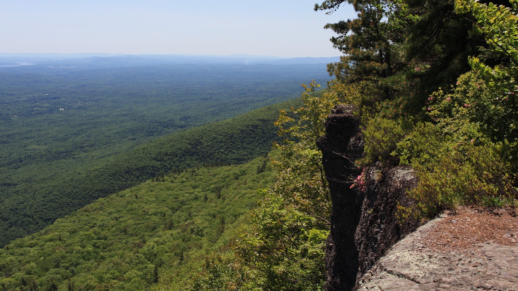 View from Catskill Mountain House Site None