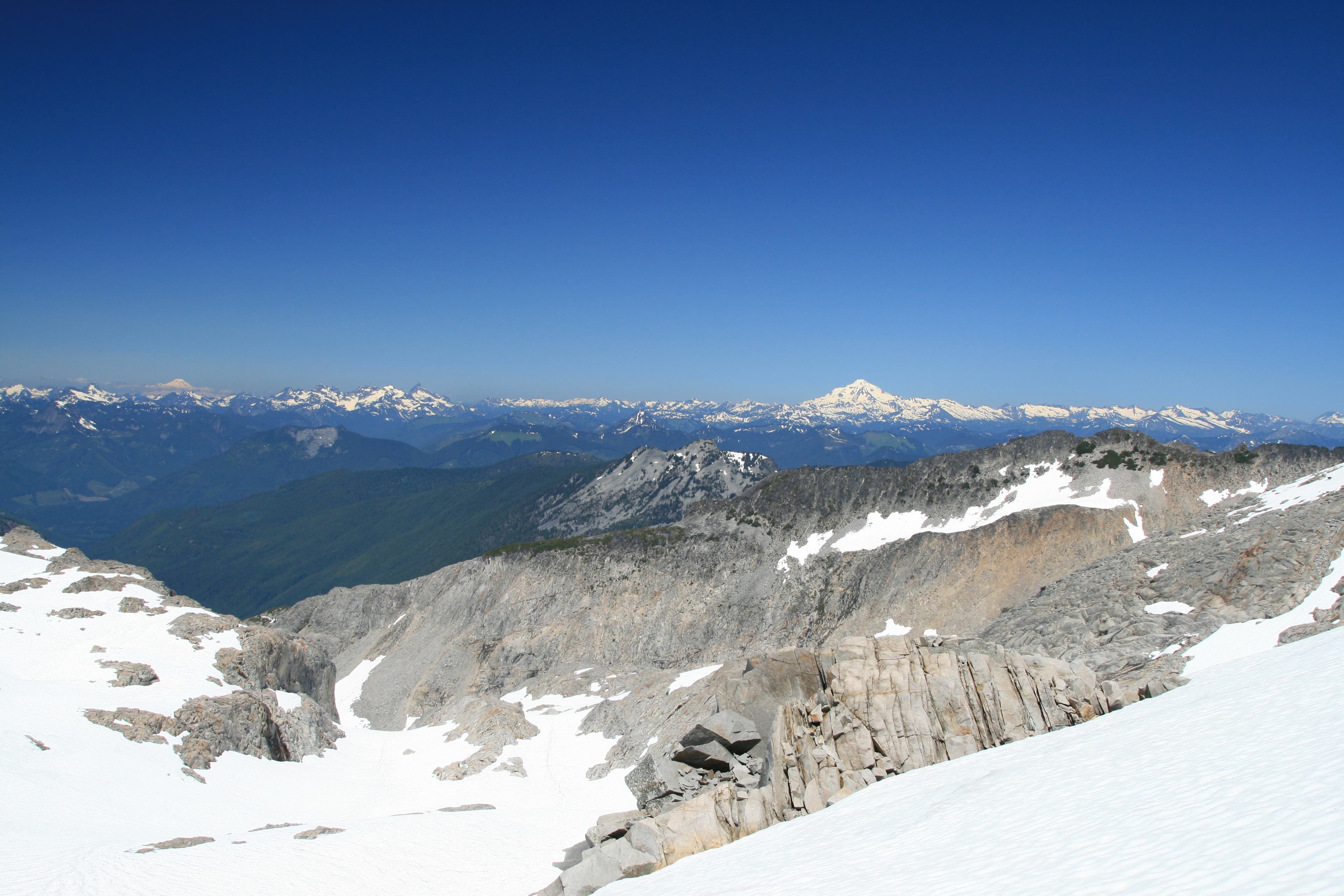 View from Hinman Glacier None