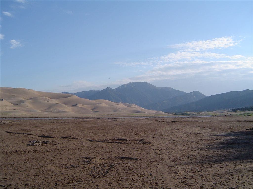 View from Medano Creek None