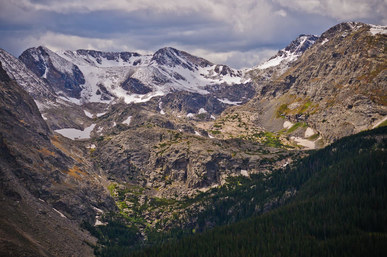 View of Gorge Lakes Basin None