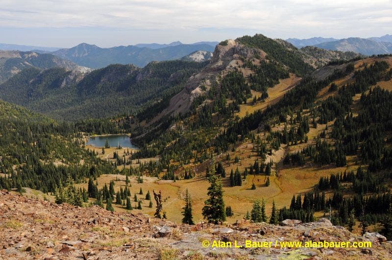 View of Lake Basin None