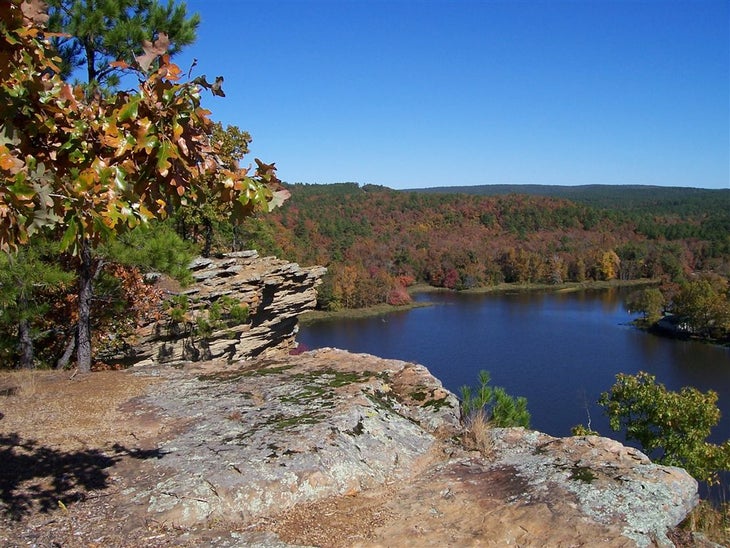 View over Lake Carlton None