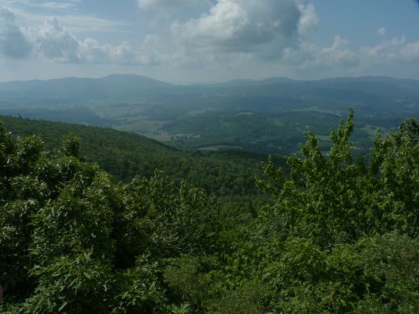 View South from Comers Rock None