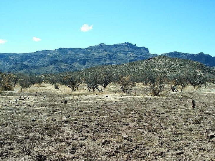 View to the SE across Garden Valley None