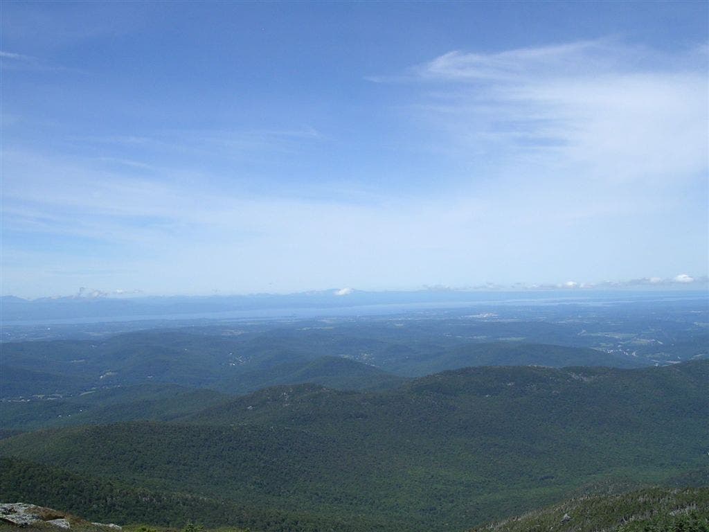 View to the west None