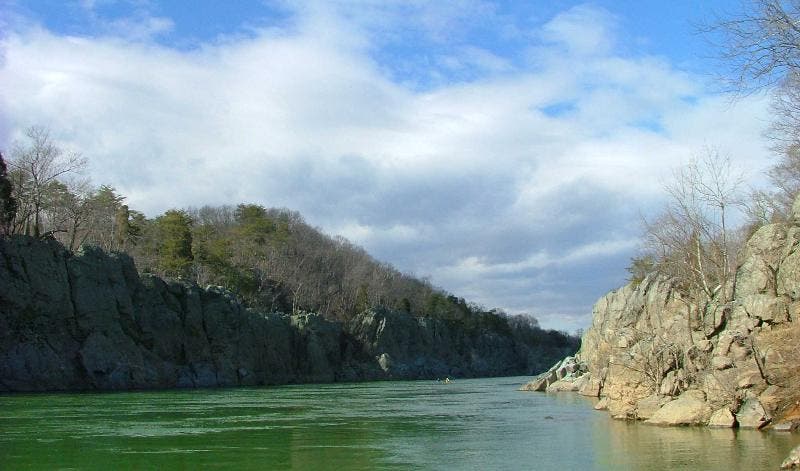 View up Potomac None