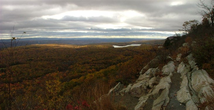 Views from Kittatinny Ridge in Delaware Water Gap National Recreation Area None