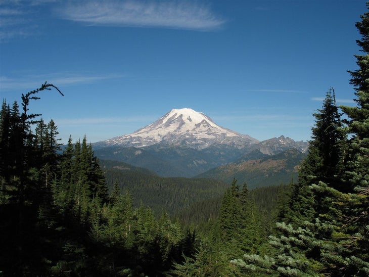 Mount Rainier National Park: Laughingwater Creek to Chinook Pass via ...