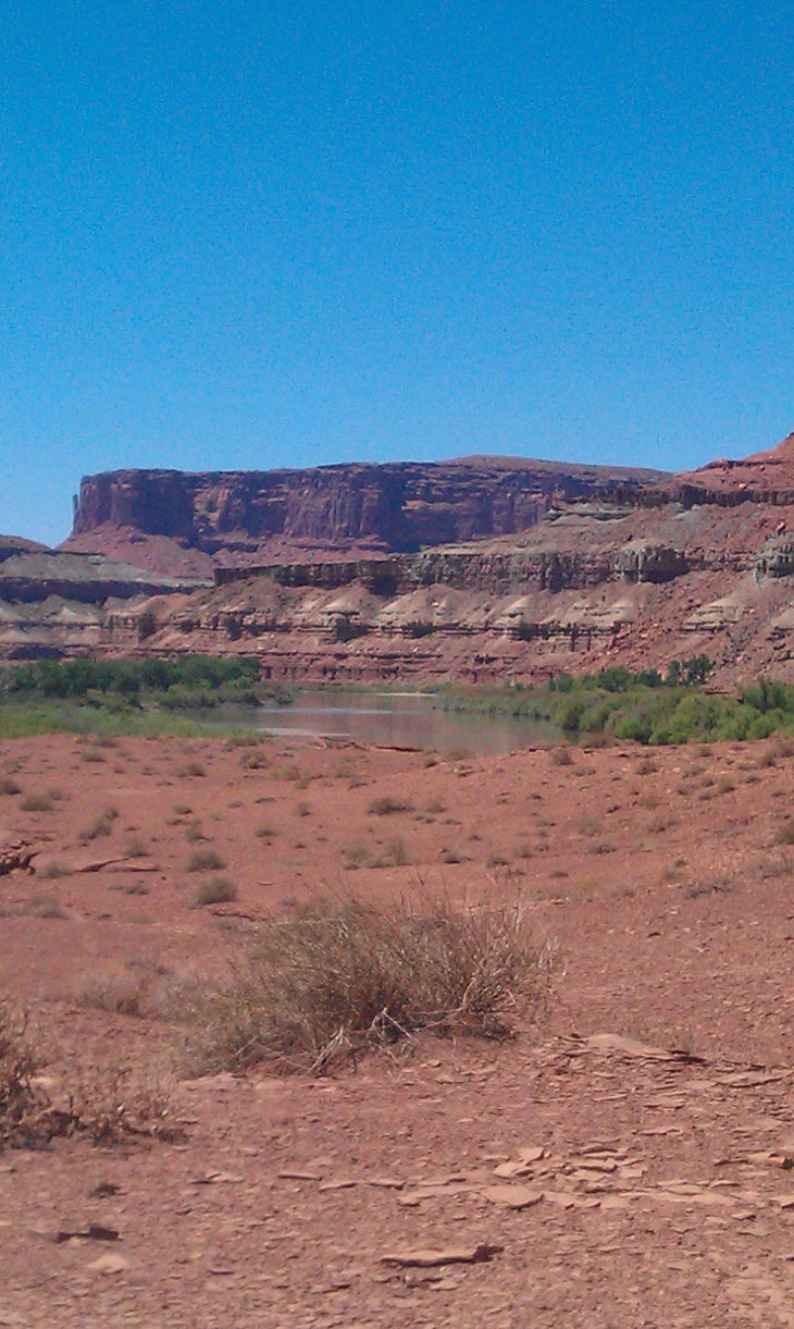 Views of the Green River from the Labyrinth Campsite None