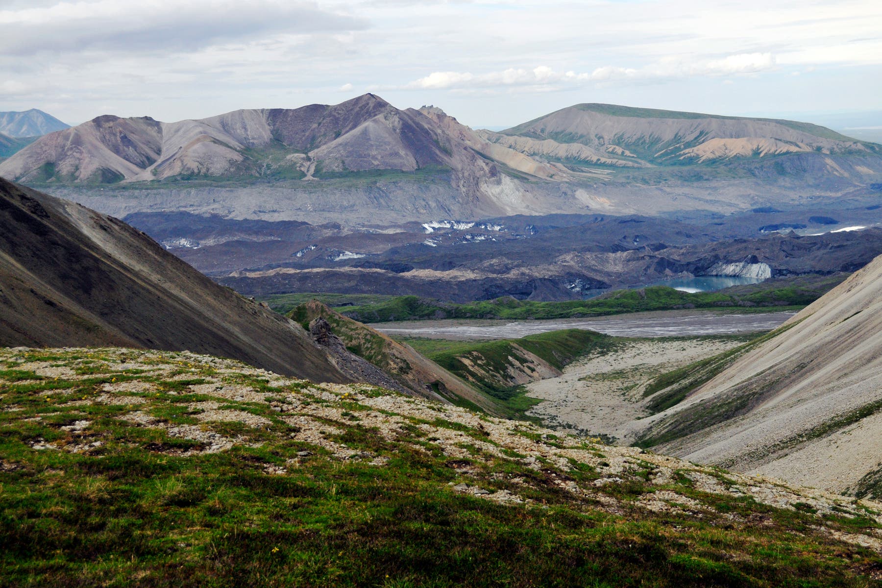 Views of the Muldrow Glacier None