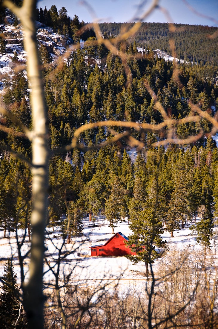 Views of the Red Barn None