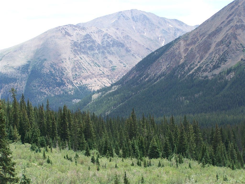 Views toward Mt. Elbert None