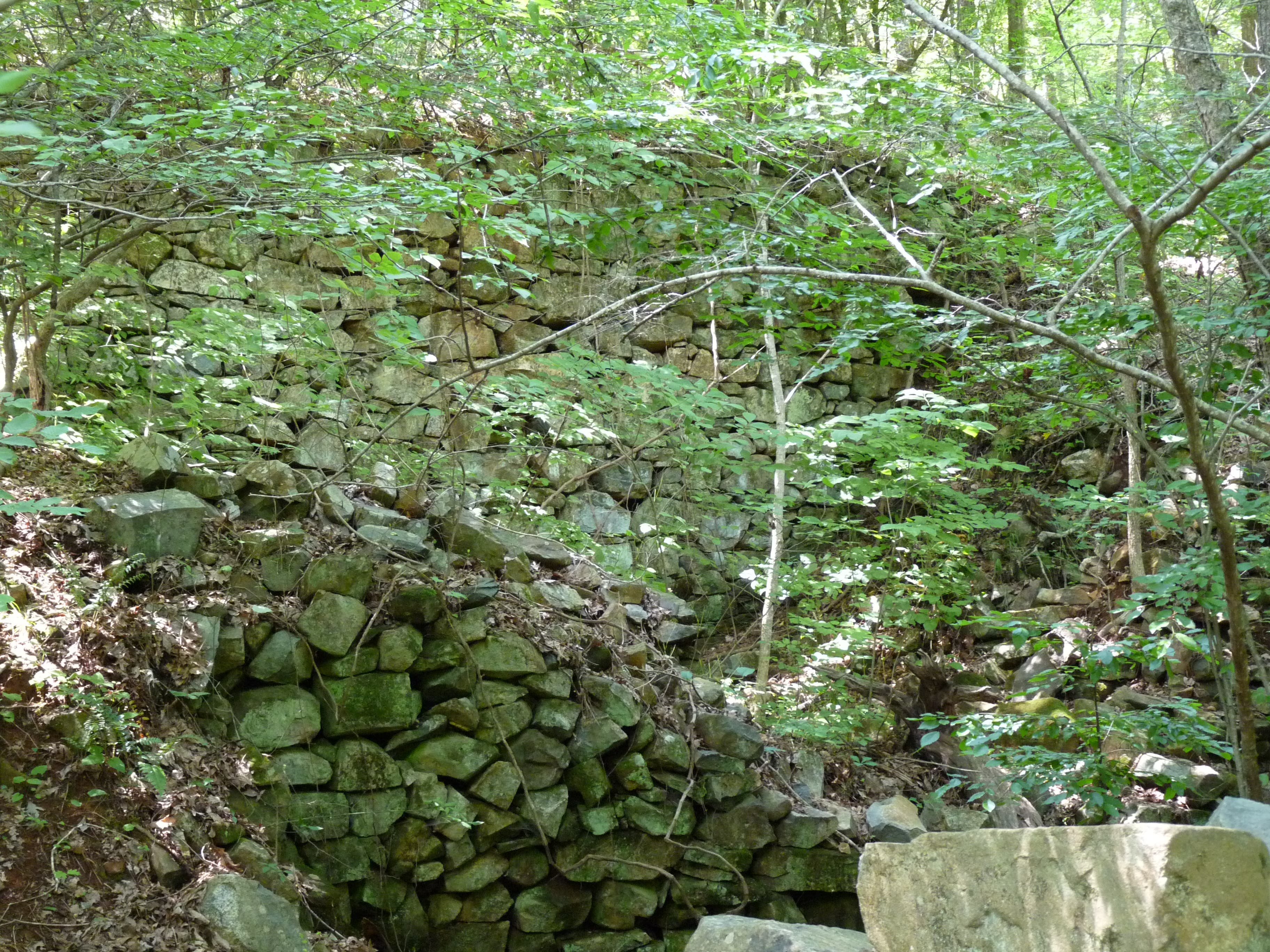 Visible wall at the mill None