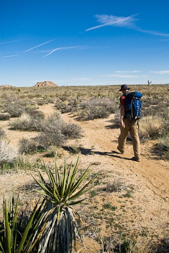 Well-established trail None