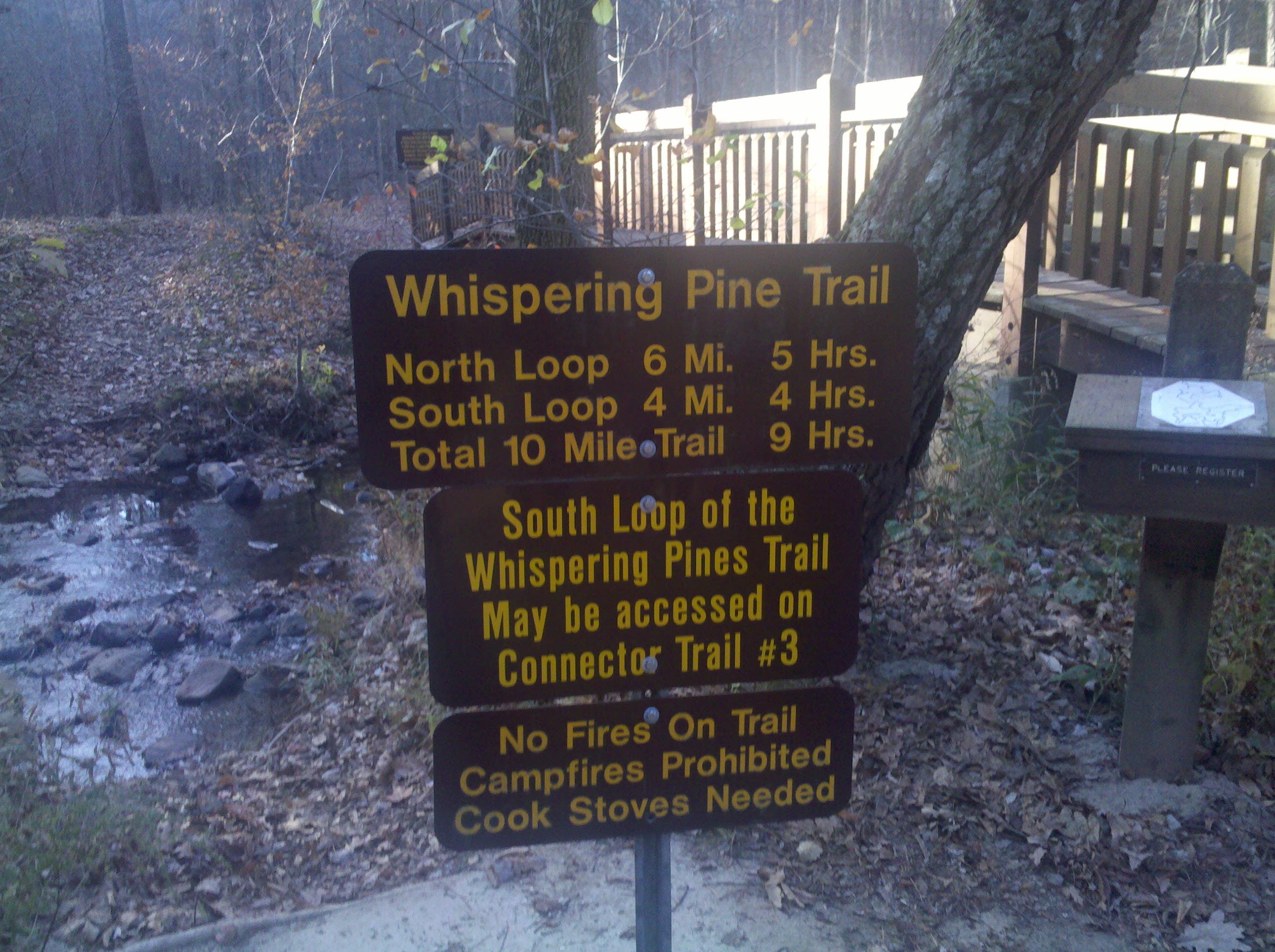 Whispering Pines Trail None