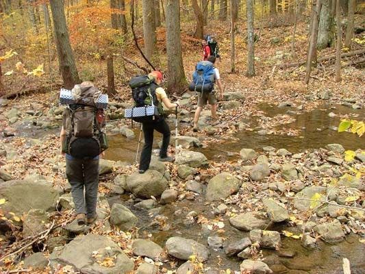 Wide and Rocky Stream Crossing None