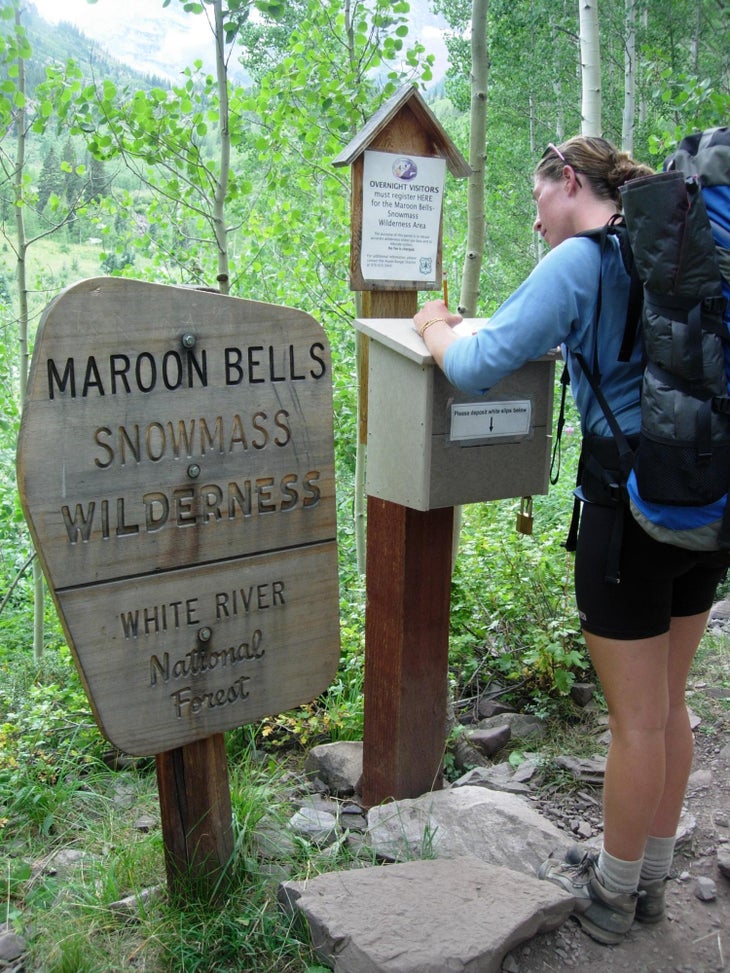 Wilderness Boundary None