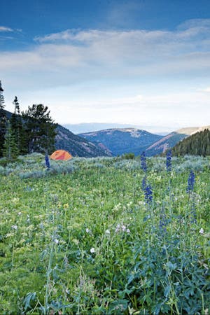 Wyoming Range campsite None