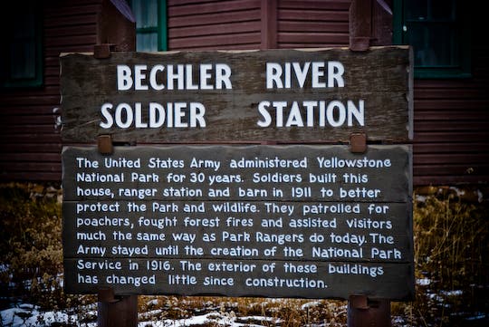 Yellowstone's Early Days None