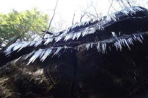 Buttermilk Falls, NY (1.5 miles; easy) Take in gorgeous frozen waterfalls on this 1.5 miler whilst winding through a deep gorge among towering maples and oaks.
