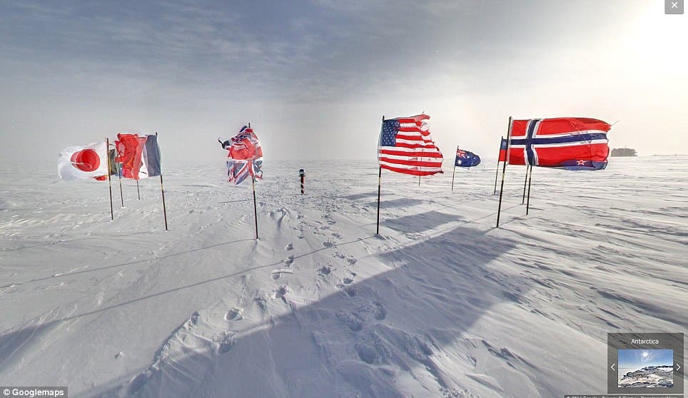 The South Pole None