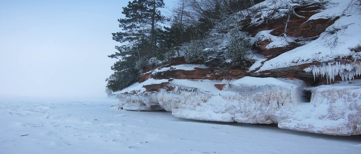 Apostle Island Ice Caves For the first time in five years, the sea caves near the Apostle Islands are accessible on foot via the frozen Lake Superior. [all images: Tricia…