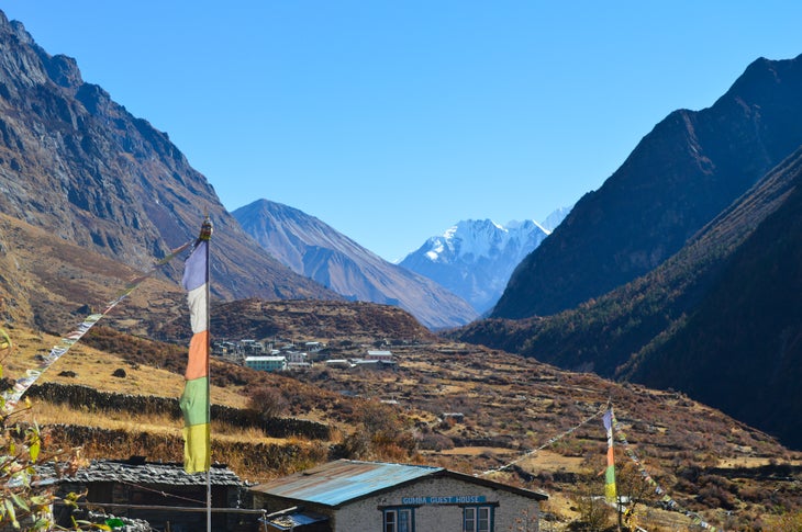 Mountains for Miles View from the top of Langtang Lirung