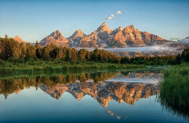 Grand Teton National Park, WY (Gary P. Hall) How do you nail a standout shot of one of America's most photographed mountains? Part luck, part skill. Hall, 58, from Woodbridge, VA, hiked down a…