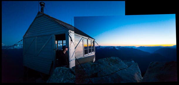 Also perched here is the Hidden Lake Lookout, a decommissioned Forest Service fire lookout now generously maintained by a group of volunteers…