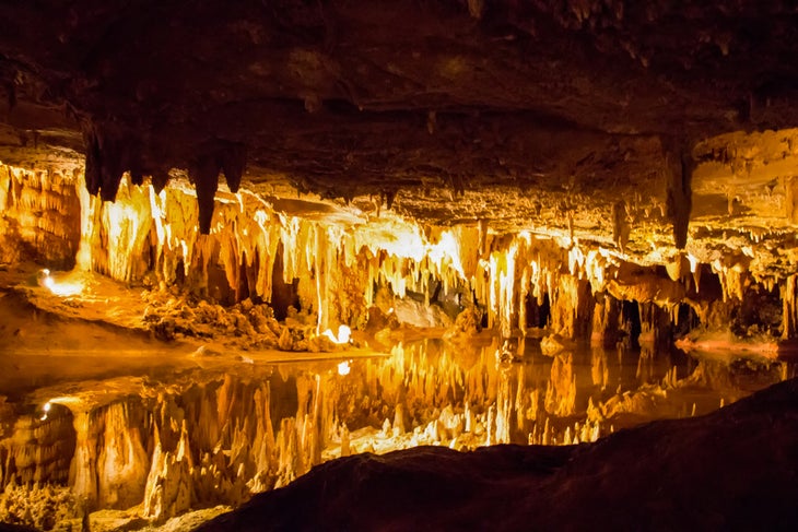Luray Caverns, Shenandoah Valley, VA Titania’s Veil, Pluto’s Chasm, Fried Eggs—just some of the uniquely named formations you’ll find in Luray Caverns. See an underground lake, gigantic…