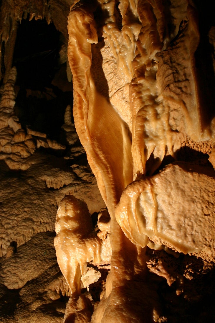 Mammoth Cave National Park, Mammoth Cave, Kentucky The Cumberland Plateau (known as \
