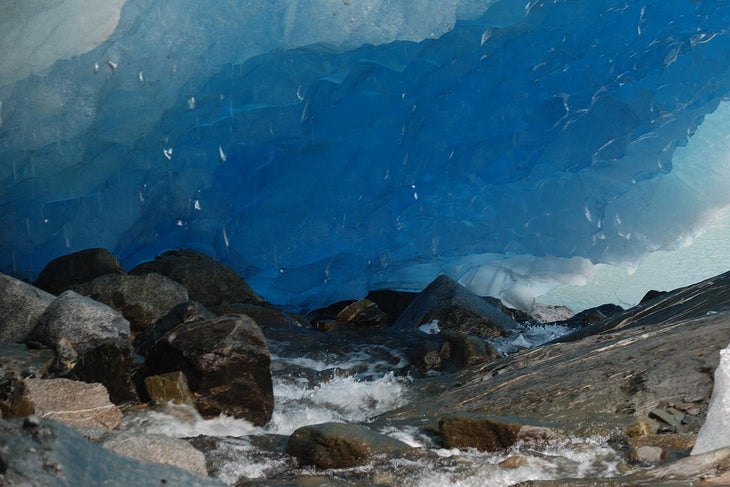 Mendenhall Ice Caves, Tongass National Forest, Juneau, Alaska A glacier and ice caves in a rain forest? It’s true—the 12-mile long Mendenhall Glacier is located in Tongass National Park where the diverse…