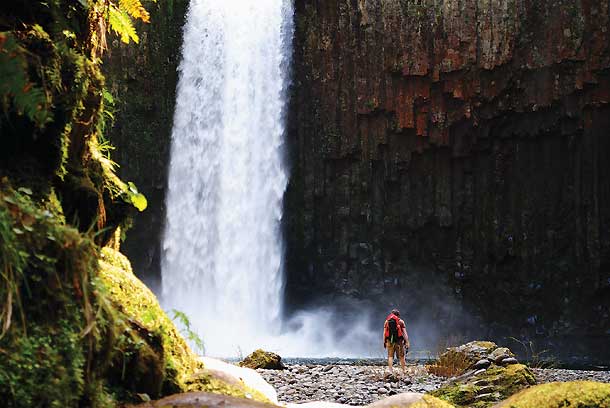 No signs point to 92-foot-tall Abiqua Falls, which makes for less crowded viewing for those in the know. Van Patten, 27, of Portland, OR, was…