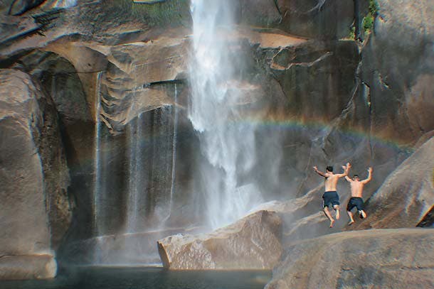 It's hard to resist the urge to jump into Nevada Fall, the halfway point of the 8-mile hike to Half Dome (via the Mist Trail). Gupta, 28, of Burbank,…