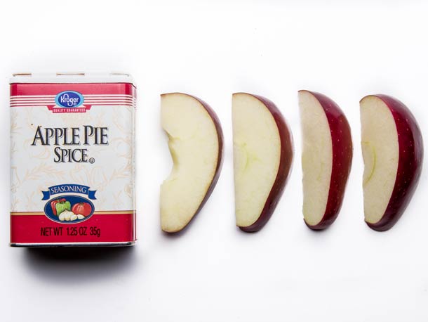Apple Pie Oatmeal Cut an apple into small chunks and cook it along with the oatmeal. Add a few shakes of apple pie spice and you’ll think you’re eating dessert for…