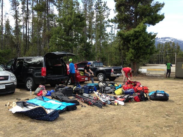 Gear Pile British Columbia