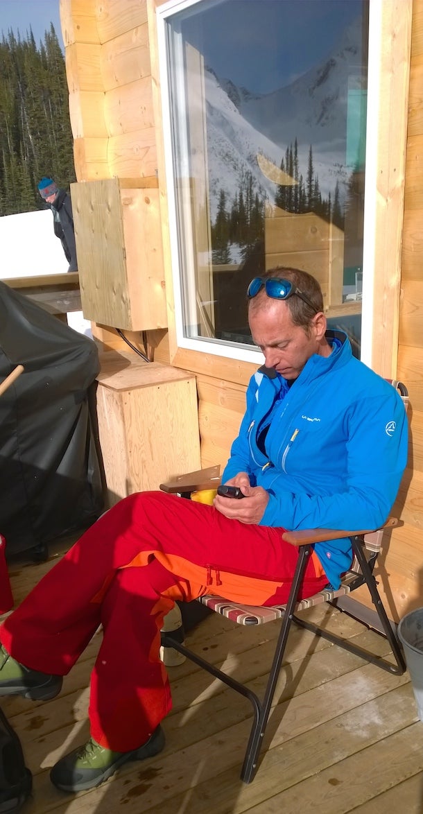 Keeping in Touch Editor-in-chief Dennis Lewon keeps our Facebook page updated with daily posts using the Delorme InReach satellite messenger.