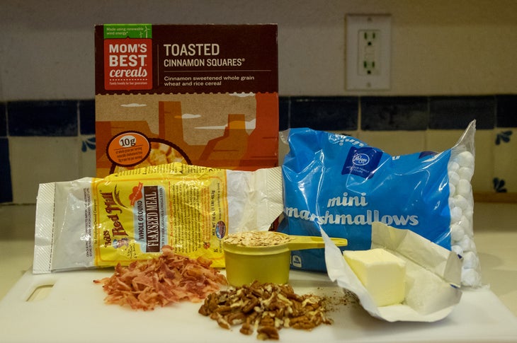 Bacon Krispy Bars: Ingredients Bacon Krispy Bars: Ingredients