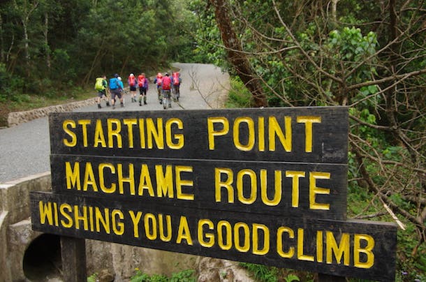 Day 1 starts at the Machame Gate after rangers conduct an official weigh-in to make sure no porter is carrying more than the allotted 25 kilograms.…
