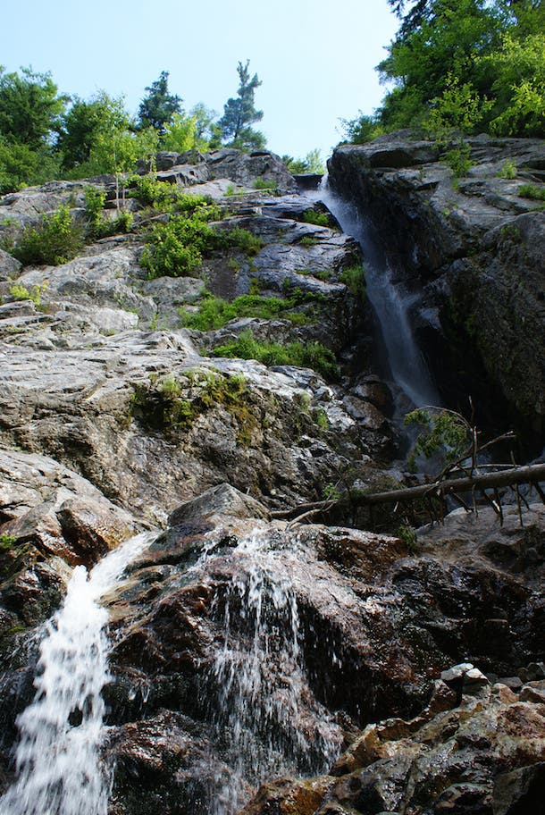 You’ll barely have to break a sweat getting to the bottom of this 300-foot cascade—the path to the bottom is just .3 mile.  But if you’re feeling…