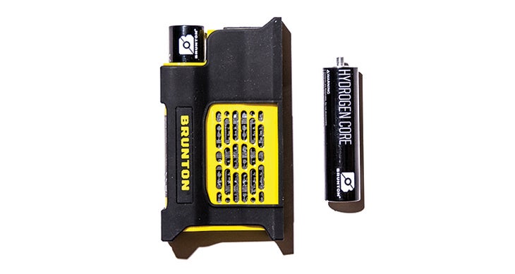 Brunton Hydrogren Reactor portable power: Brunton Hydrogen Reactor