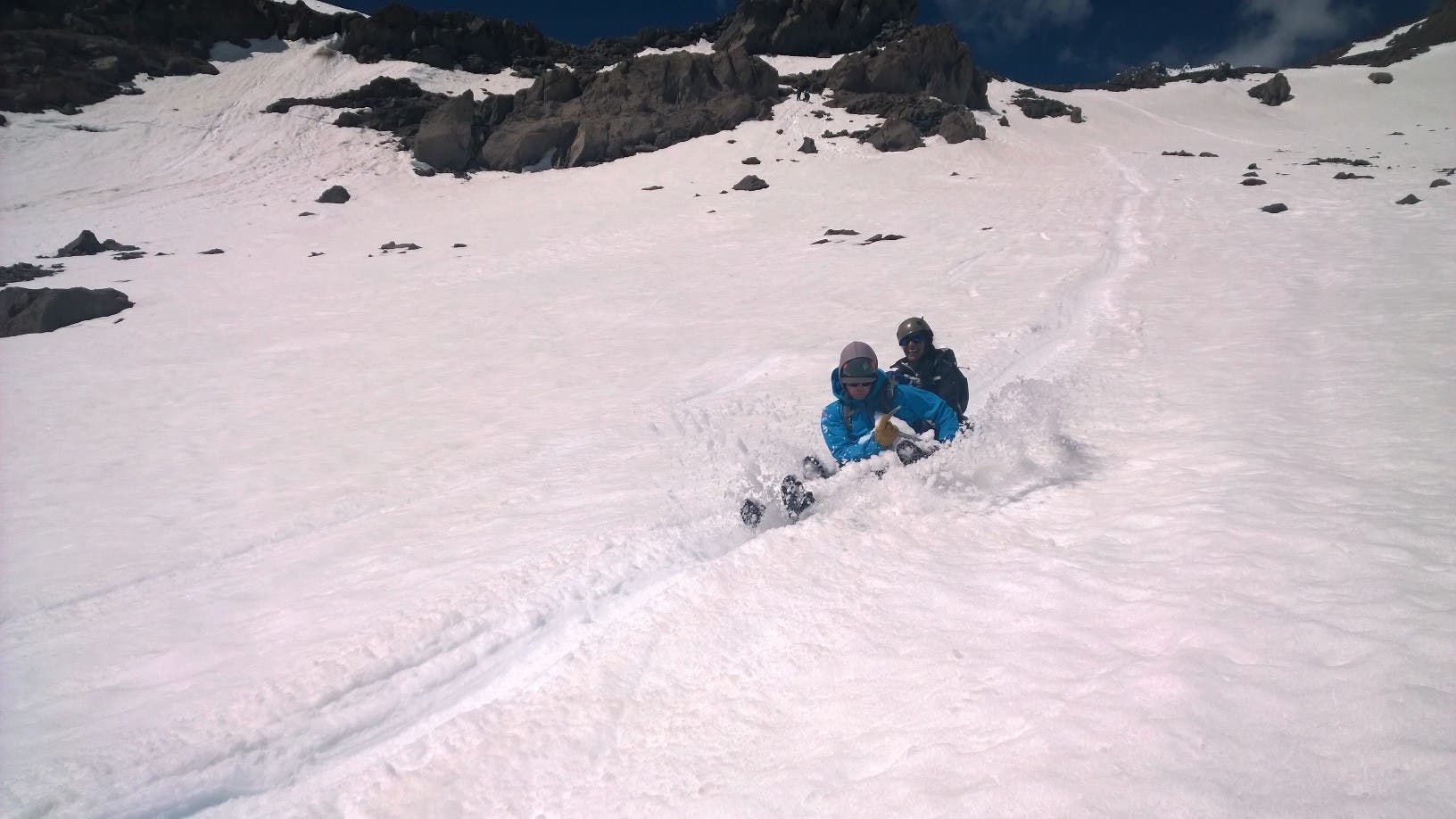 Climbing Mount Shasta Big thank you to The North Face athlete Sam Elias for joining Team 1 on Shasta. His energy and enthusiasm helped a bunch of climbers just at the…