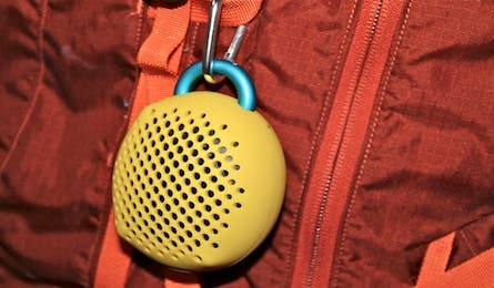 Lull your kiddos to sleep with some soft music in the tent. This wireless speaker is tough, tiny, and affordable. $30; divoomusa.com