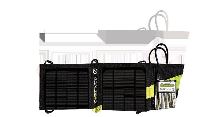 Goal Zero Guide 10 Plus Solar Kit portable power: Goal Zero Guide 10 Plus Solar Kit