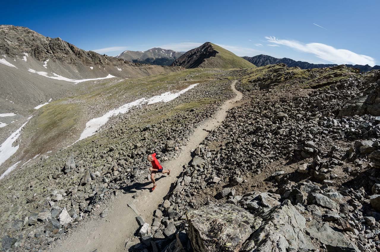 Grays Peak A run up 14,278-foot Grays Peak via the Continental Divide Trail is not for the faint of heart. For the true masochist, traverse the 1-mile saddle…